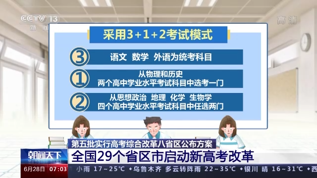取消文理分科！全國已有29個省區(qū)市啟動新高考改革